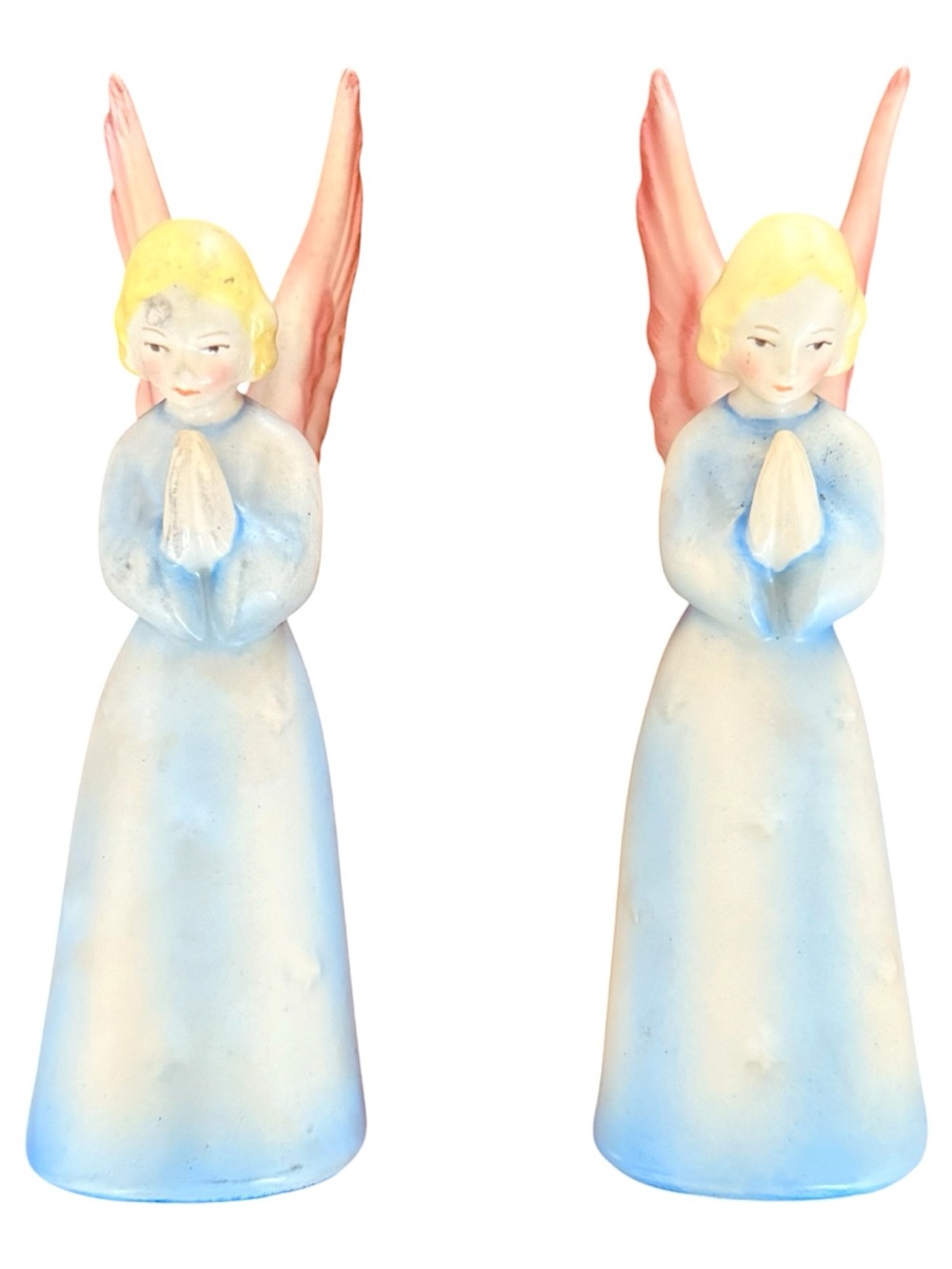Vintage Goebel Germany Trademark 2 1950-1956 Porcelain Praying Angels